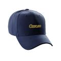 Daxton USA States Classic Structured Golf Dad Hat Cap Navy Hat Chicago