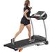 1.5HP Folding Electric Treadmill Compact Walking Jogging Machine with 3 Levels Manual Incline 12 Preset Program and Audio Speaker Motorized Exercise Machine with Device Holder & Pulse Sensor