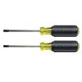 Klein Tools 32378 Combination Tip Screwdriver Set with #1 and #2 Combination Tips and Cushion-Grip Handles 2-Piece