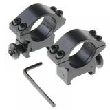 Scope Rings Optical Sight Bracket Metal Rifle Scope Mount Rings Fits 25.4mm Optics Tube Diameter-Outdoor Camping Hunting Tool Accessories 2 Pack