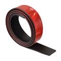 Neoprene Sheets Rolls Adhesive Back Solid Rubber Strips 4mm(T)x20mm(W)x1000mm(L) DIY Rubber Gasket Sealing Padding