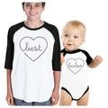 Best Babes Kid And Baby Matching Baseball Shirts Cute Sibling Gifts