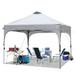 ABCCANOPY 10 x 10 Gray Outdoor Pop up Canopy Tent Camping Sun Shelter-Series
