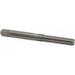 Made in USA 1/4-20 UNC H3 4-Flute Bright Finish Solid Carbide Straight Flute Standard Hand Tap Bottoming Chamfer Right Hand Thread 2-1/2 OAL 1 Thread Length 0.255 Shank Diam 3B