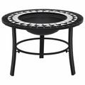 ametoys Fire Pit Black and White 26.8 Ceramic