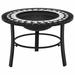 ametoys Fire Pit Black and White 26.8 Ceramic