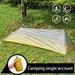 Promotions! Ultralight Single Person Bivy Tent Outdoor Single Mesh Tent Breathable Single Tent Easy Storage Waterproof for Camping Hiking Backpacking Outdoor Survival Gear