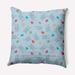 Simply Daisy 18 inch Bunnies and Eggs Easter Indoor/Outdoor Throw Pillow