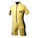 Body Glove Childs 8oz Pro 2 Lycra Spring Wetsuit - UVA Protection - Yellow/Black