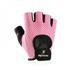 1 Pair Gym Fitness Half Finger Gloves Breathable Mesh Power Weight Lifting Women Men Workout Bodybuilding Hand Protector Pink S