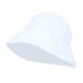 WITHMOONS Adjustable Boonie Fishing Bucket Hat Safari Lightweight Summer Cap ACB1404 (White)