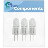 3-Pack WP4452164 Oven Light Bulb Replacement for KitchenAid KEHC309JBL07 Oven - Compatible with KitchenAid WP4452164 Light Bulb