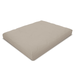 Bean Products Zabuton Meditation Cushion - Large Size - 32 x 26 x 3 - Organic Natural - 100% Organic Cotton - Made In USA