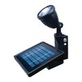 Maxsa Innovations Dusk to Dawn Solar Powered LED Flag Light with Mount