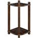 RAM Game Room FCR2 CAP 16 x 16 x 24 in. Floor Cue Rack with Square Leg Cappuccino