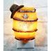 Rustic Western Star Cowboy Hat Vintage Beer Barrel Wall Plug In LED Night Light