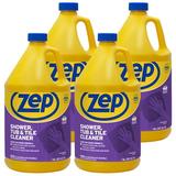 Zep Shower Tub and Tile Cleaner 1 Gallon ZUSTT128 (Case of 4) - No Scrub Pro Formula Breaks up Tough Buildup on Contact