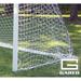 Gared Sports 6.5 x 18 ft. Touchline Soccer Net White - 3 mm