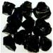 American Specialty Glass Recycled Chunky Glass Black - Medium - 0.5-1 in. - 3 lbs