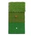 Practice Mat Portable Swing Mat Hitting Mat and Driving Pad Outdoor Indoor Training Aids Green 3 Colors Long and Short Grass 30x6