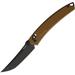 SRM Knives 9211-GW Ambilock 3.5 8Cr13MoV Steel Blade Brown Handle Folding Knife