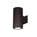 Wac Lighting Ds-Wd05-Fc Tube Architectural 2 Light 13 Tall Led Outdoor Wall Sconce -