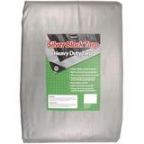 Sigman 10 x 12 Silver Black Heavy Duty Tarp