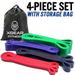 XGear Fitness XG-Pro Heavy Duty Exercise Resistance Bands Multi Color