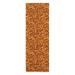 Society6 Alisa Galitsyna Orange Retro Bloom 24 x 70 Yoga Mat Towel Society6