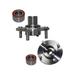 Front Wheel Hub Assembly Set - Compatible with 2000 - 2011 Ford Focus 2001 2002 2003 2004 2005 2006 2007 2008 2009 2010