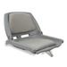 Springfield Marine Traveler Folding Fishing Seat for Boat - Gray Shell & Cushions - 20