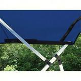 Carver 8PONRCLA04 8 ft. Replacement Pontoon Bimini Top Canvas Pacific Blue