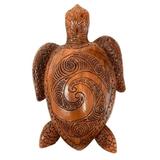 Garden Statues Turtle Figurines Resin Garden Sculpture Turtle Decor 6.3 inch