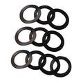 2Pc Danco 1-1/2 in. Dia. Rubber Washer 10 pk (Pack of 10)