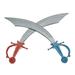 US Toy Company CN21 Pirate Swords - Pack of 12