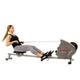 Magnetic Rowing Machine Rower 11 lbs Flywheel & LCD Monitor with Tablet Holder