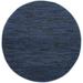 Nourison Essentials Indoor/Outdoor Midnight Blue 4 x round Area Rug (4 Round)