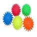 Flmtop 5Pcs 6cm Spiky Massage Ball Yoga Studio Stress Reflexology Tension Therapy