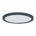 ET2 Lighting 57694WTBK 9 in. Chip 18W Round LED Flush Mount Black