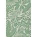 Novogratz by Momeni Villa Salerno Green Indoor Outdoor Rug 2 7 X 7 6 Runner