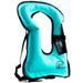 Rrtizan Children Portable Inflatable Jacket Snorkel Vest Buoyancy Aid Swim Vest for Boys & Girls