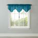 Brylanehome Sheer Voile Tab-Top Panel - 60I W 95I L Dark Turquoise Window Curtain