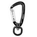Lixada Small Auto Locking Carabiner - 360Â° Rotatable Spinner Rotational Hammock Hanging Clip Leash Hook