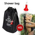 EQWLJWE Portable Shower Heating Pipe Bag Solar Water Heater Outdoor Camping Camp 40L Camping and Hiking Supplies Holiday Clearance