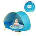 Baby Beach Tent Pop Up Baby Tent for Beach UPF 50+ Summer Shade Tent Sun Baby Beach Umbrella for Infant with Pool