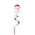 In the Breeze 4894 â€” Santa Claus Outdoor Twister with Tail Christmas Hanging Spinner
