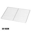 Stainless Steel Bbq Mesh 30*44Cm Barbecue Bbq Grill Net Stainless Steel Rack Grid Grate Replacement for Camping New