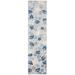 SAFAVIEH Cabana Georgiana Grey/Blue 2 X8 Runner Runner Rug Grey/Blue 2 x 6