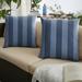 Sorra Home Preview Capri Indoor/Outdoor Knife Edge Pillow Set of Two