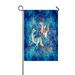 ECZJNT flying unicorns cloud star moon wave dots dash Garden Flag Outdoor Flag Home Party Garden Decor 12x18 Inch